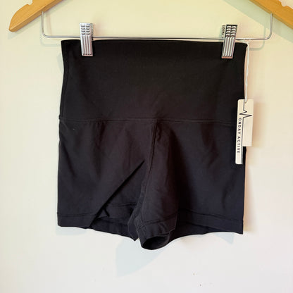 Monday Active High Waisted Bike Shorts Black Size S