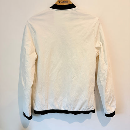 KCOO Size U/Arm 48cm White & Black Bomber Jacket