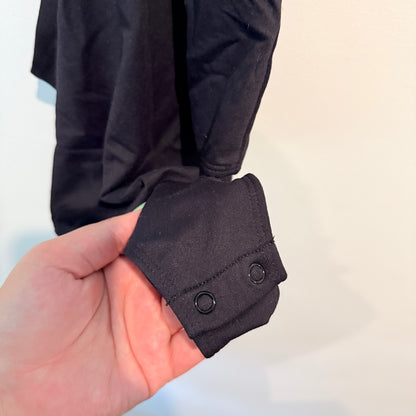 Glassons Black Cut-Out Bodysuit – Size M