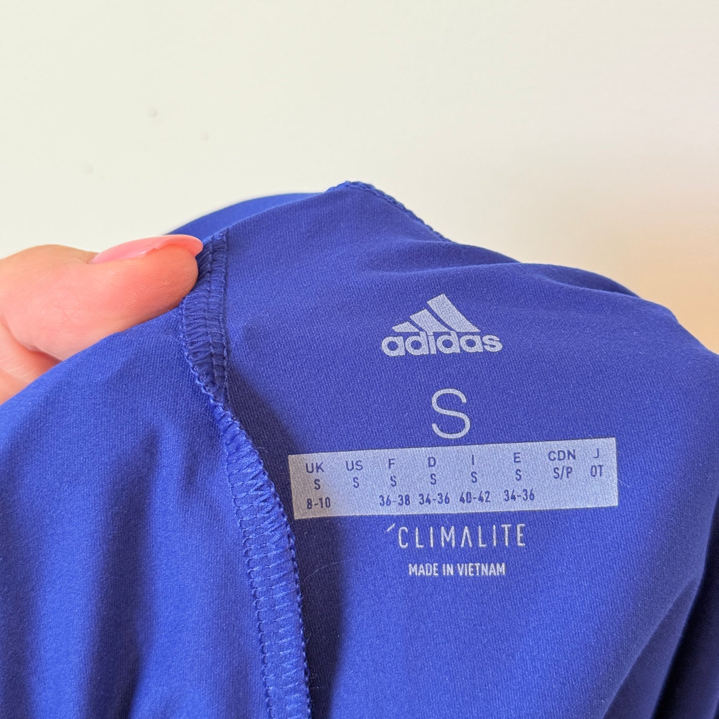 Adidas 2 in 1 AOP Running Shorts Blue Size S