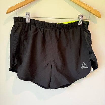 Reebok 4 Inch Running Shorts Black Size M