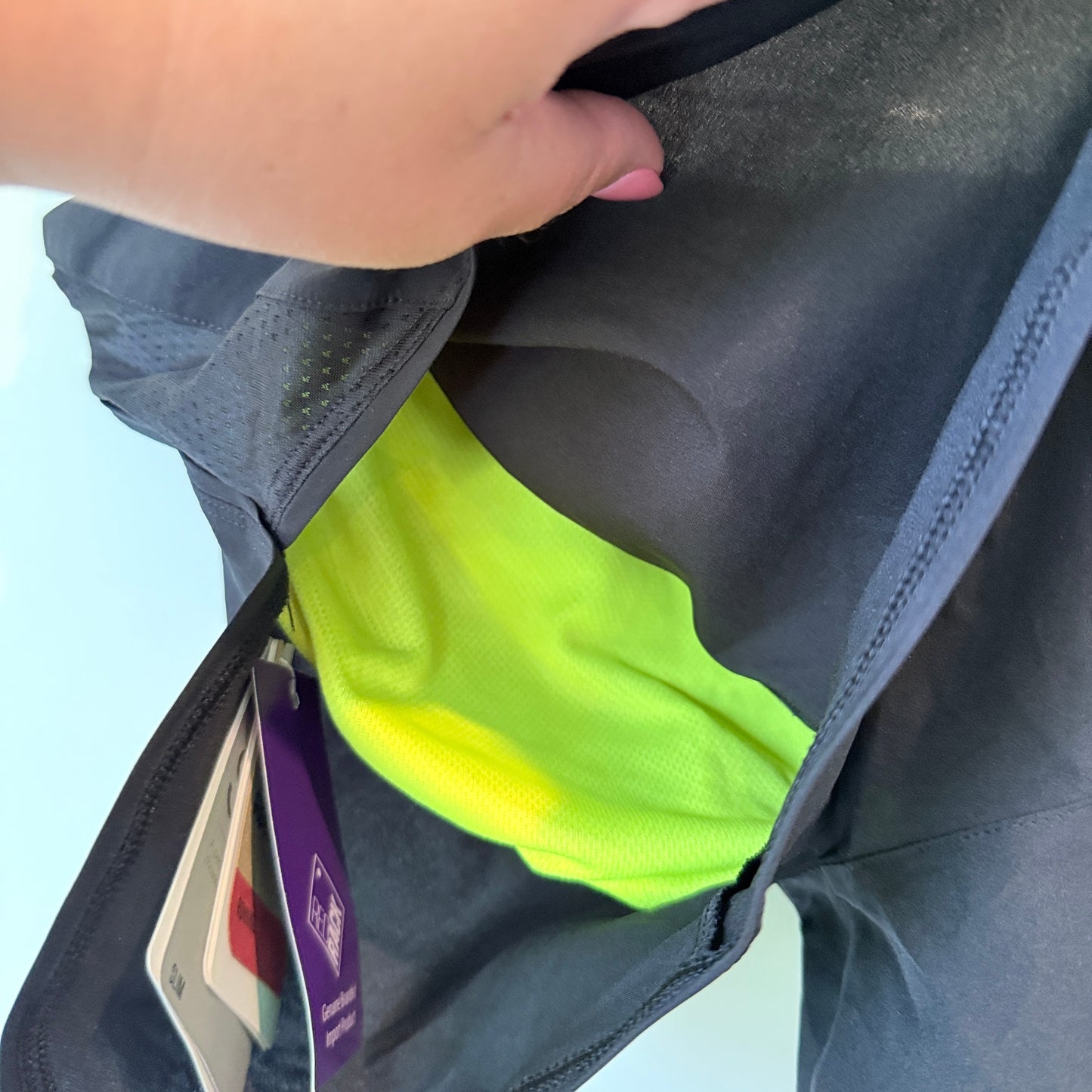 Reebok 4 Inch Running Shorts Black Size M