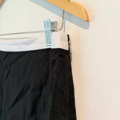 Glassons Black & White Contrast Mini Skirt – Size 10