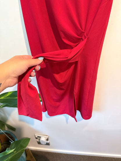 Vero Moda Size 155/76A U/Arm to U/Arm 38cm Sleeveless Midi Dress