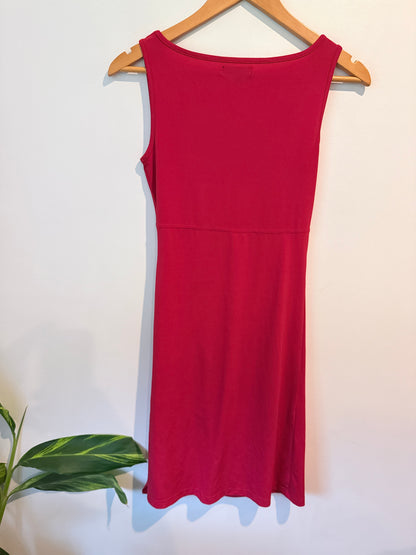 Vero Moda Size 155/76A U/Arm to U/Arm 38cm Sleeveless Midi Dress