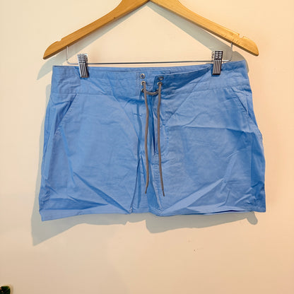 Glassons Sky Blue Drawstring Mini Skirt – Size 10