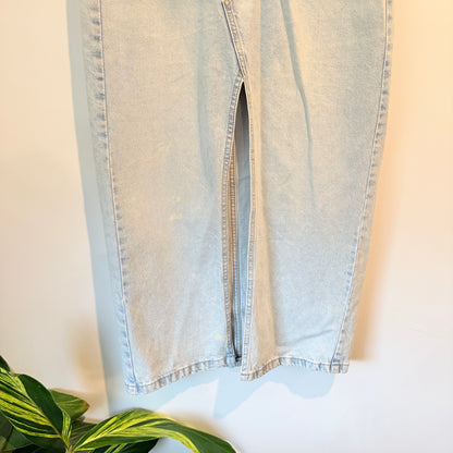 Cotton:On Size 6 Light Wash Skirt