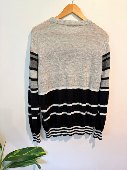 Diesel Size U/Arm to U/Arm 54cm Knit Long Sleeve Crew Neck Sweater
