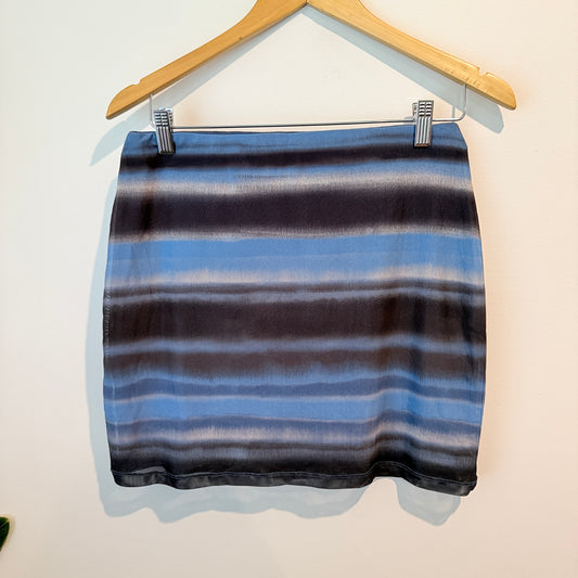 Glassons Blue Ombre Mini Skirt – Size M
