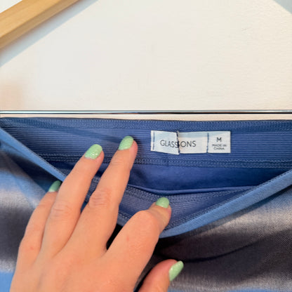 Glassons Blue Ombre Mini Skirt – Size M