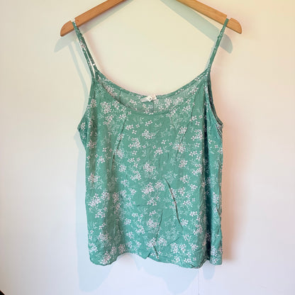 Refinery Size 16 Aqua Green Rayon Top