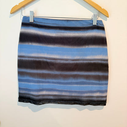 Glassons Blue Ombre Mini Skirt – Size M