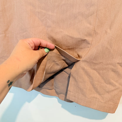 Glassons Camel Mini Skirt – Size 10