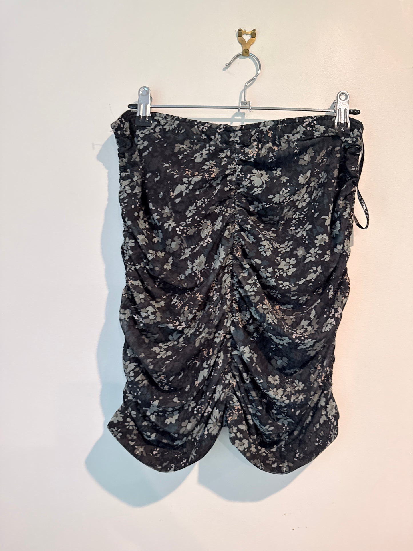 Catwalk Junkie Size 34 Waist 70cm Ruched Mini Skirt