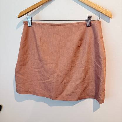Glassons Camel Mini Skirt – Size 10