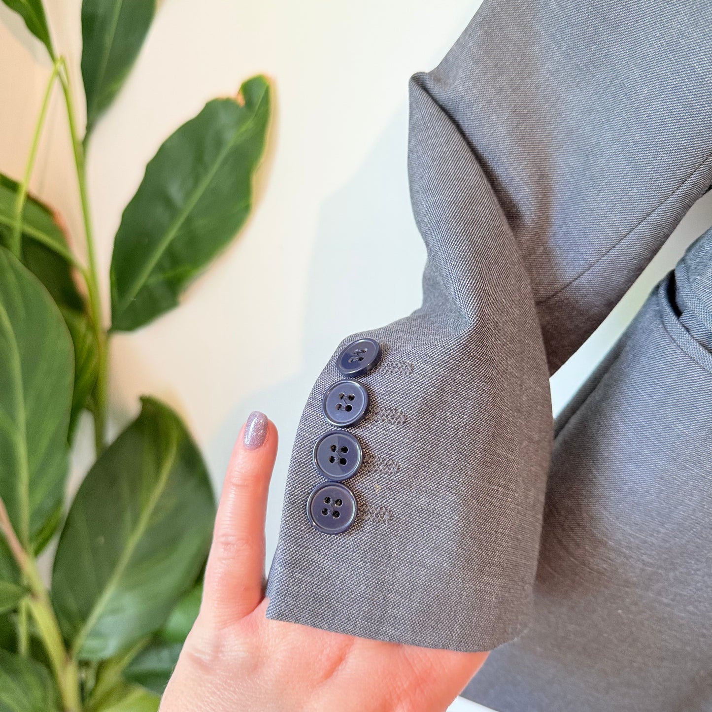 Cargo Crew Size 12 Grey Women's Blazer