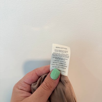 Glassons Camel Mini Skirt – Size 10