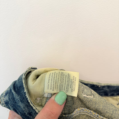 Glassons Blue Denim Midi Skirt – Size 10