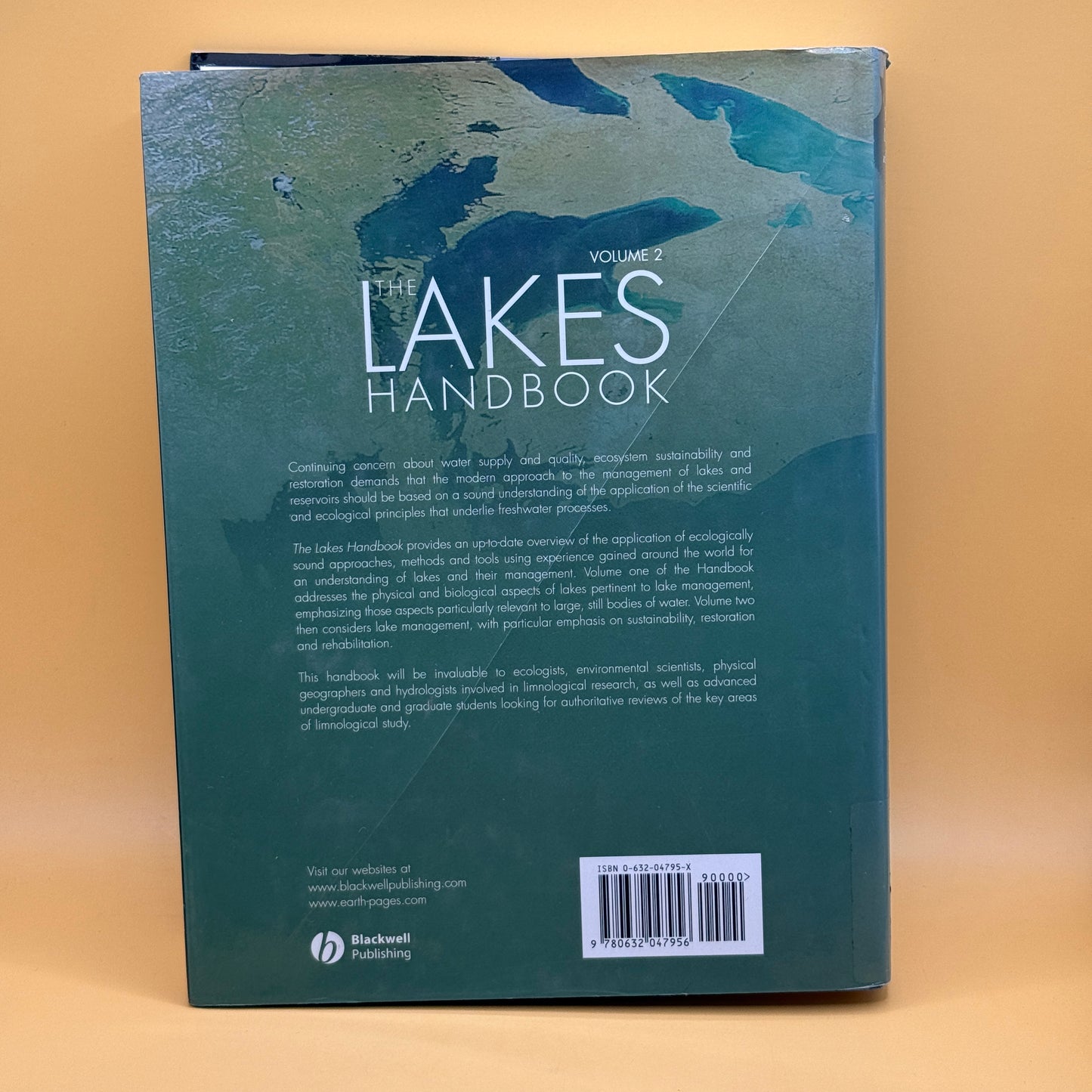 The Lakes Handbook Volume 2: Lake Restoration and Rehabilitation edited by O’Sullivan & Reynolds