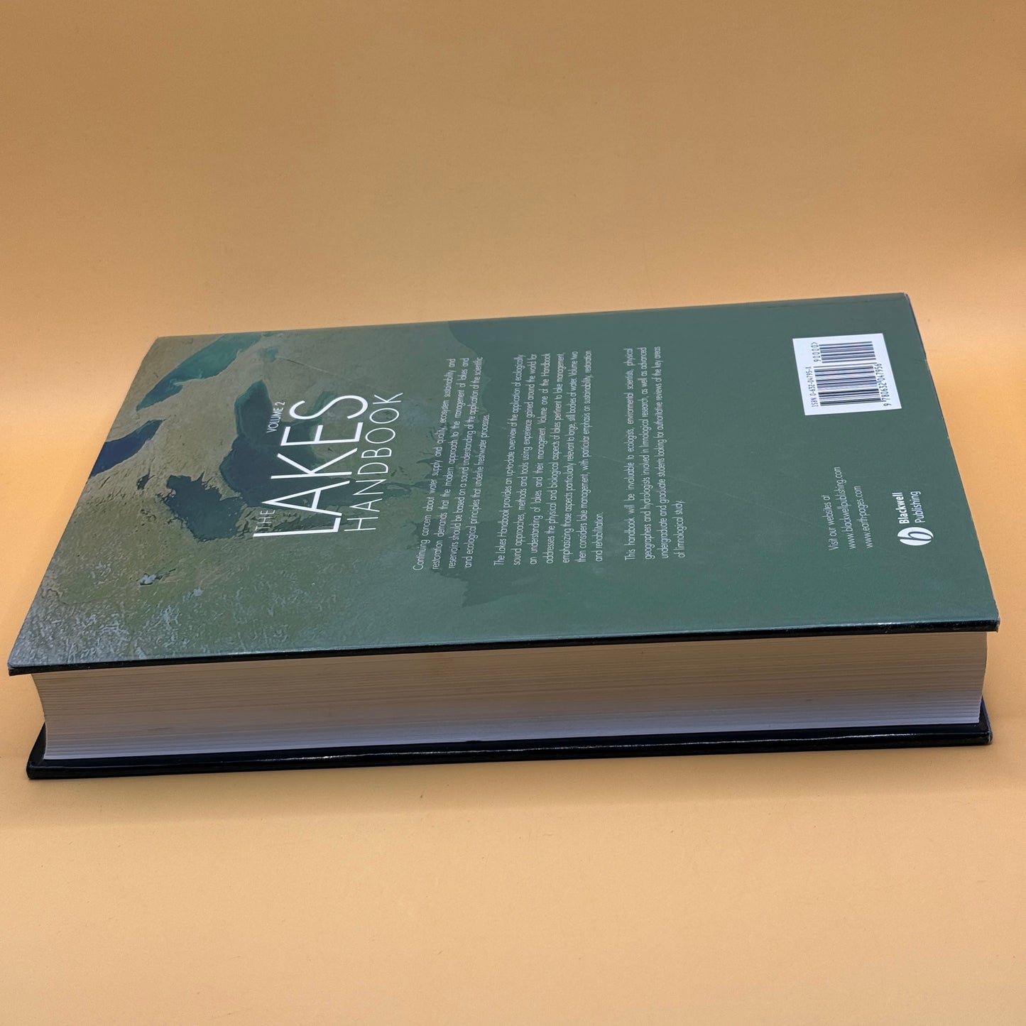 The Lakes Handbook Volume 2: Lake Restoration and Rehabilitation edited by O’Sullivan & Reynolds