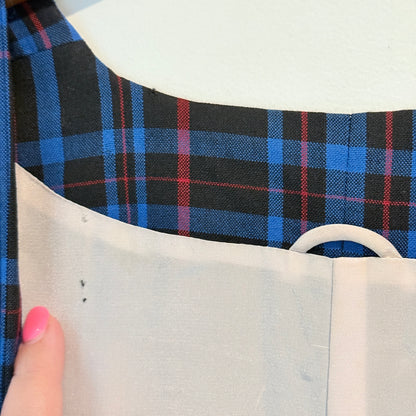 Plaid Oversize Kimono Jacket/Cardigan