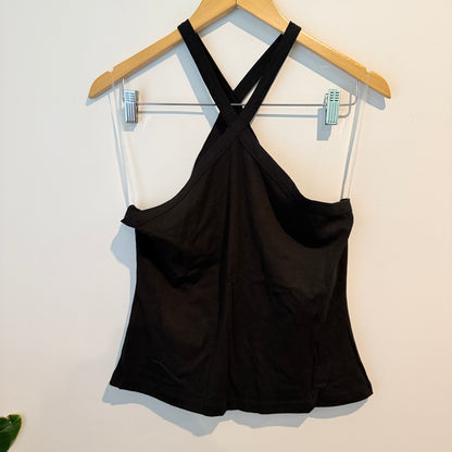 Glassons Black Cross-Back Cami Top – Size XL
