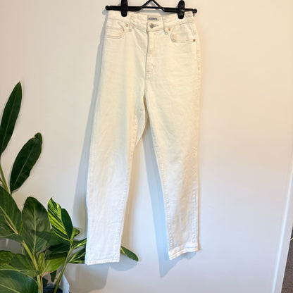Riders by Lee Hi-Mom Jeans in Off-White - Size 8