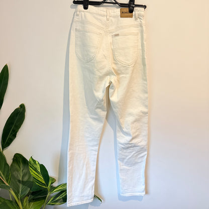Riders by Lee Hi-Mom Jeans in Off-White - Size 8