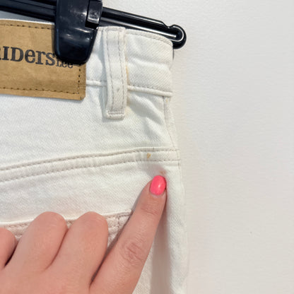 Riders by Lee Hi-Mom Jeans in Off-White - Size 8