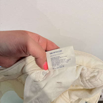 Riders by Lee Hi-Mom Jeans in Off-White - Size 8