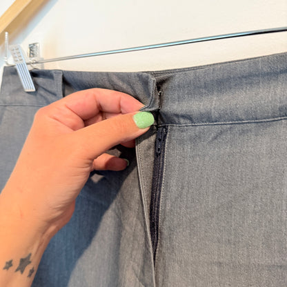 Glassons Grey Cropped Tailored Pants – Size 10