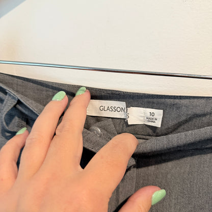 Glassons Grey Cropped Tailored Pants – Size 10