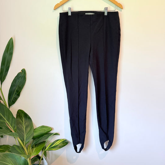 Vince Size M Black Stirrup Pants