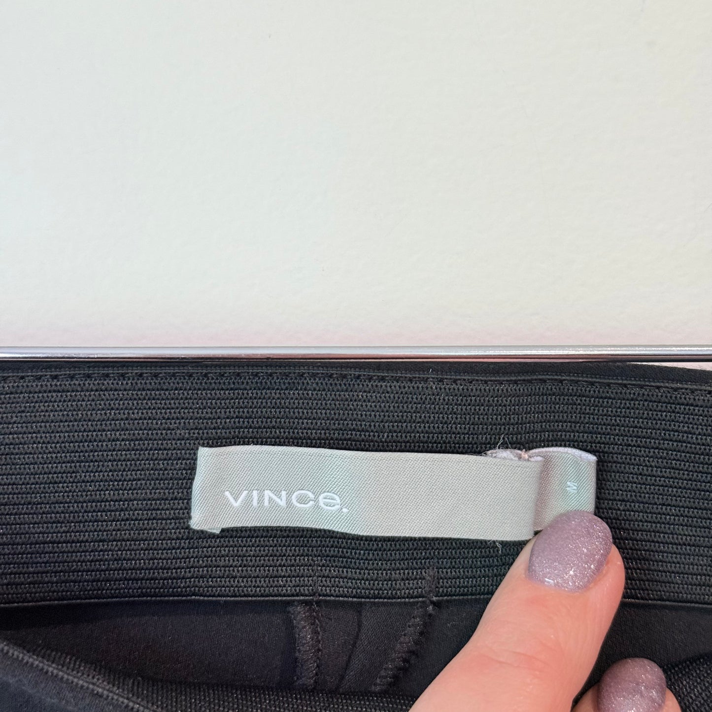 Vince Size M Black Stirrup Pants