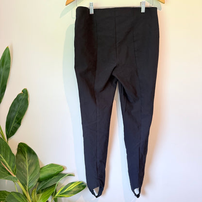 Vince Size M Black Stirrup Pants