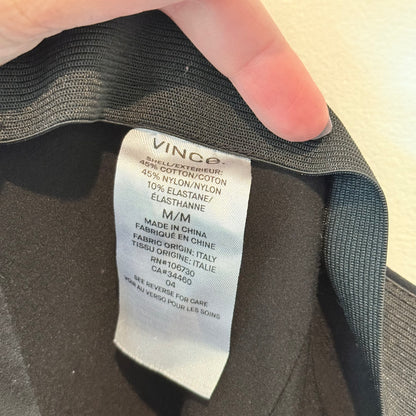 Vince Size M Black Stirrup Pants