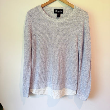 Maglia Size M Blue Cotton / Rayon Sweater