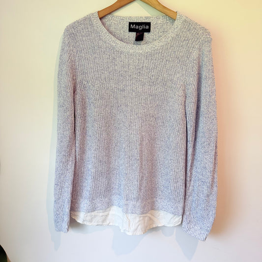 Maglia Size M Blue Cotton / Rayon Sweater