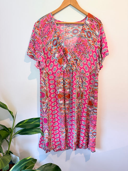 Shein Size XL Boho Dress