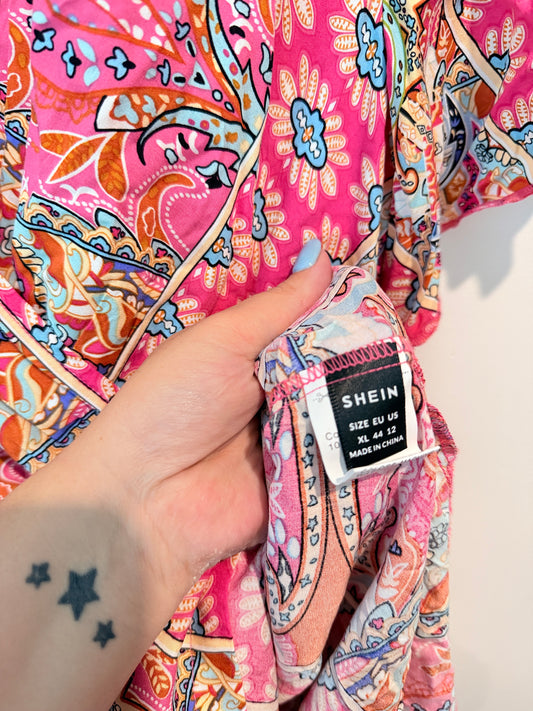 Shein Size XL Boho Dress