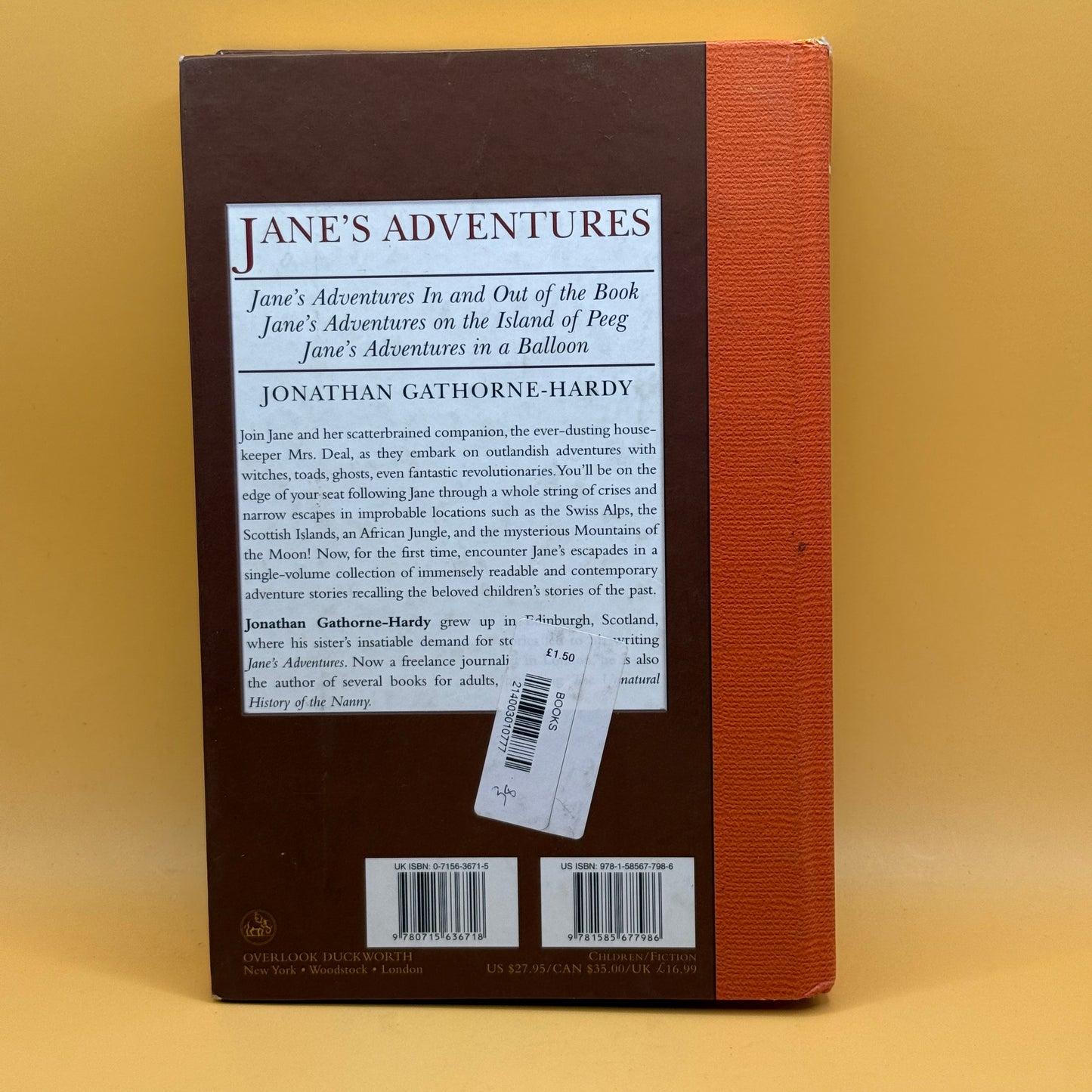 Jane’s Adventures by Jonathan Gathorne-Hardy
