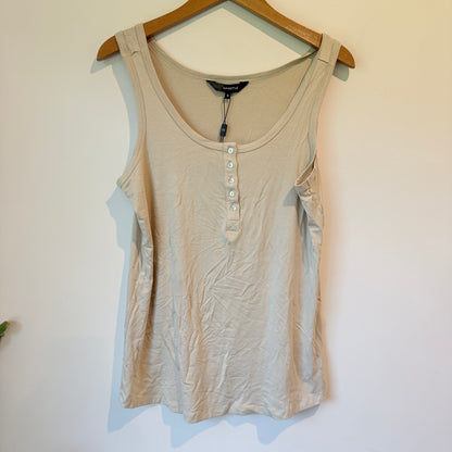 Whistle Stone Henley Tank Top