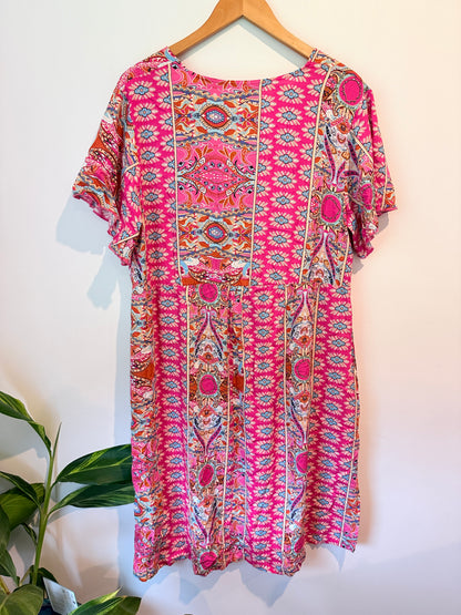 Shein Size XL Boho Dress