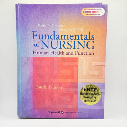Fundamentals of Nursing: Human Health and Function by Ruth F. Craven and Constance J. Hirnle