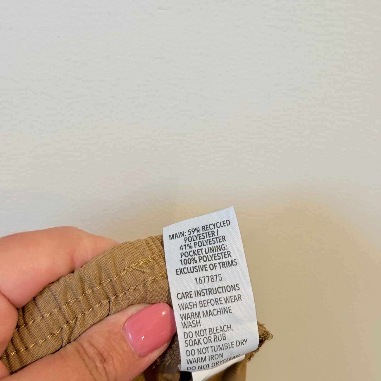 Circuit Tan Activewear Cargo Shorts - Size 3XL