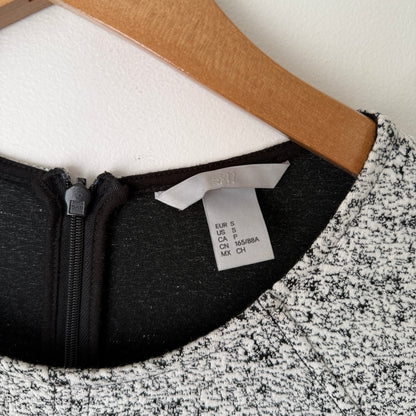 H & M Size S Textured Dress