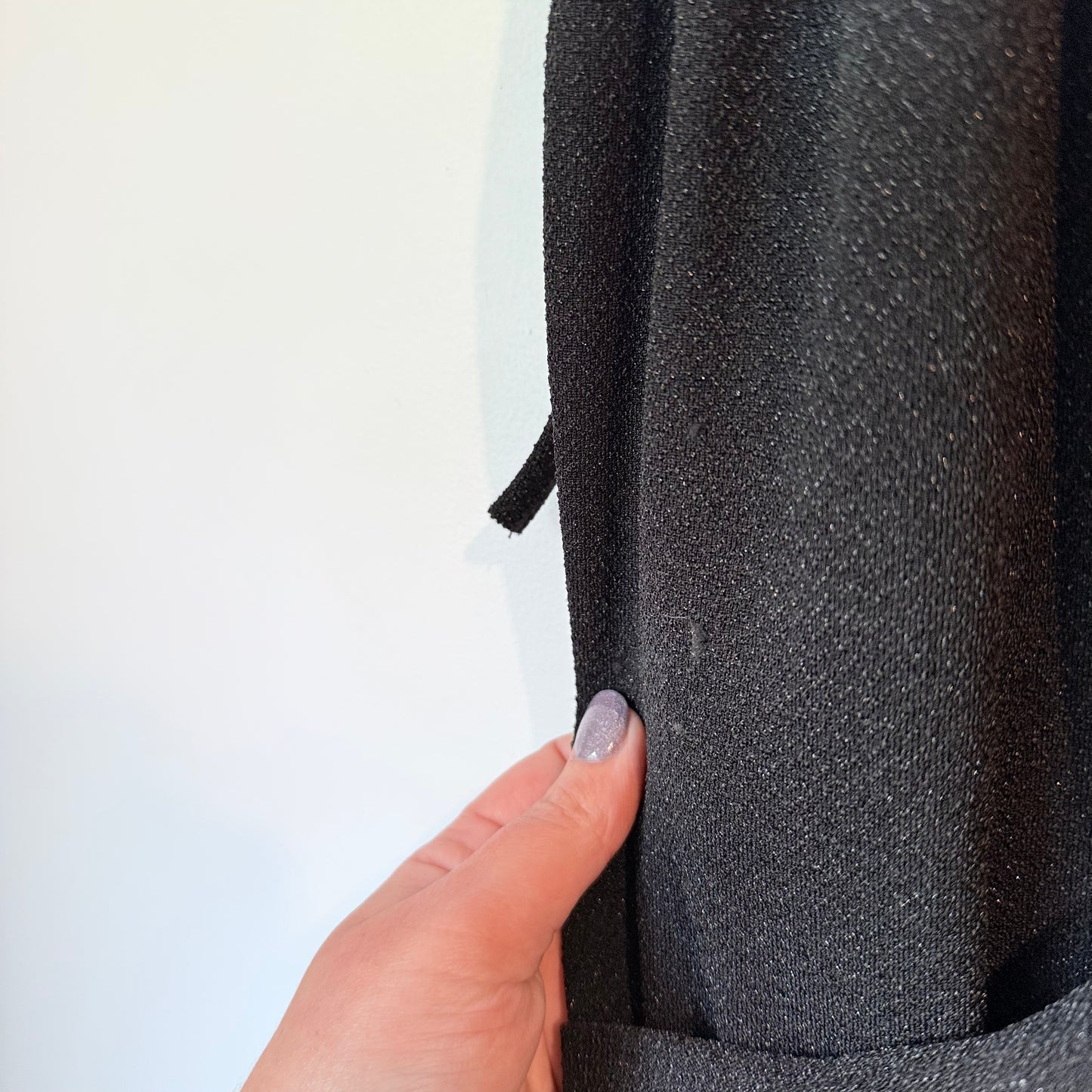 Lollys Laundry Black Plunge V-Neck Jumpsuit Size M