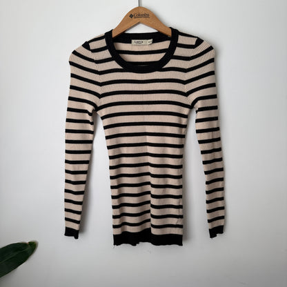 Laetia Size 6 Long-Sleeve Striped Top