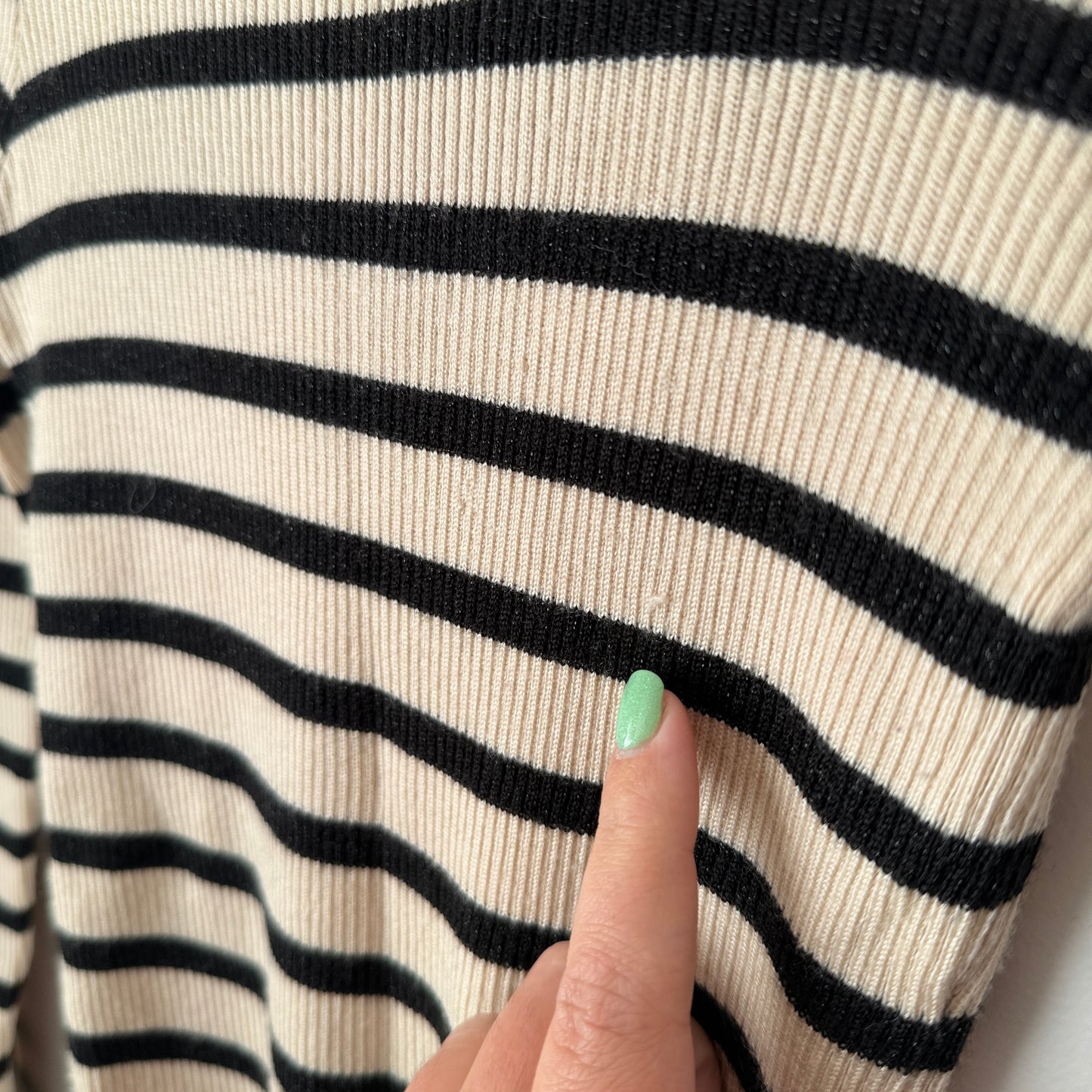 Laetia Size 6 Long-Sleeve Striped Top