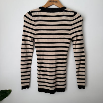 Laetia Size 6 Long-Sleeve Striped Top